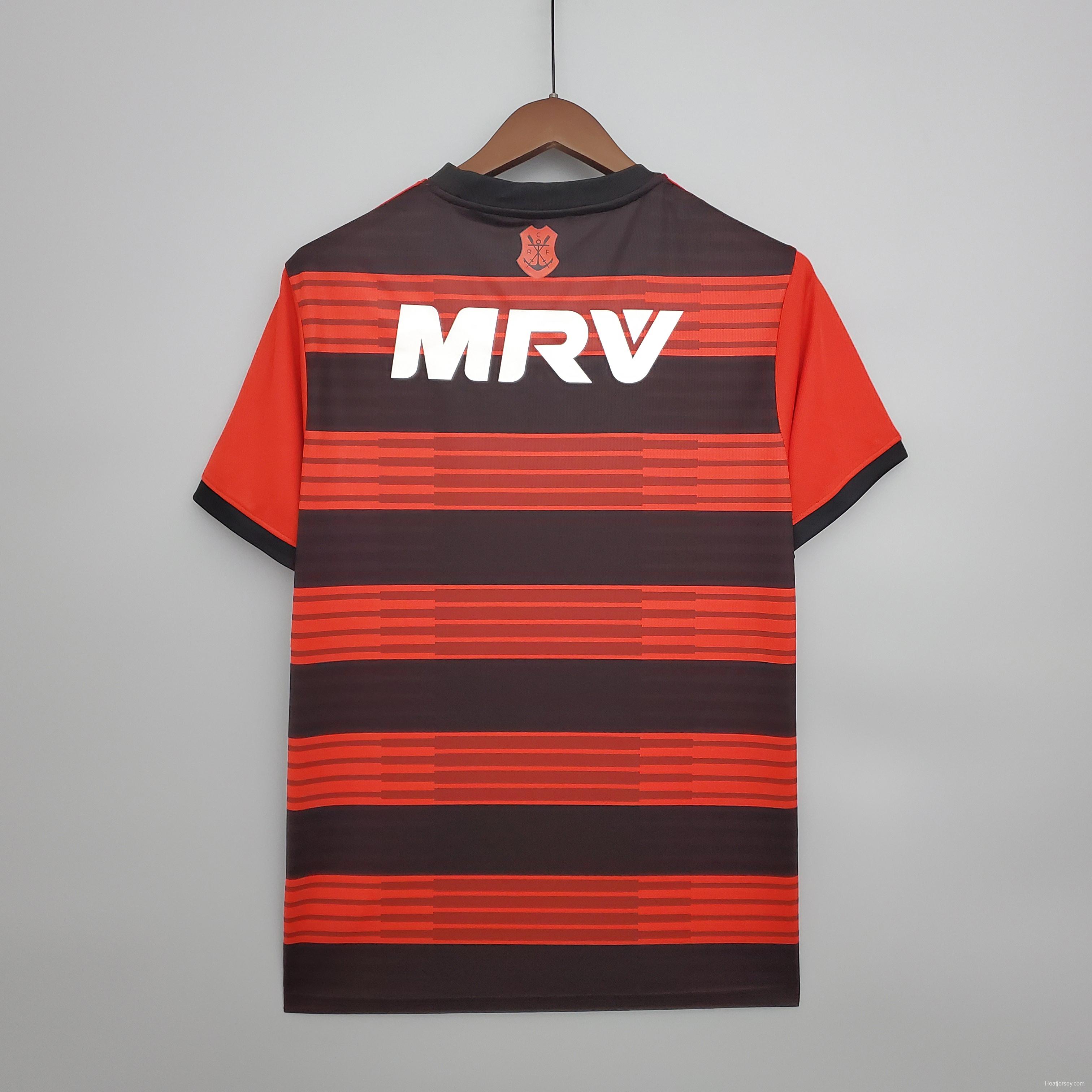 Retro 18/19 Flamengo home Soccer Jersey