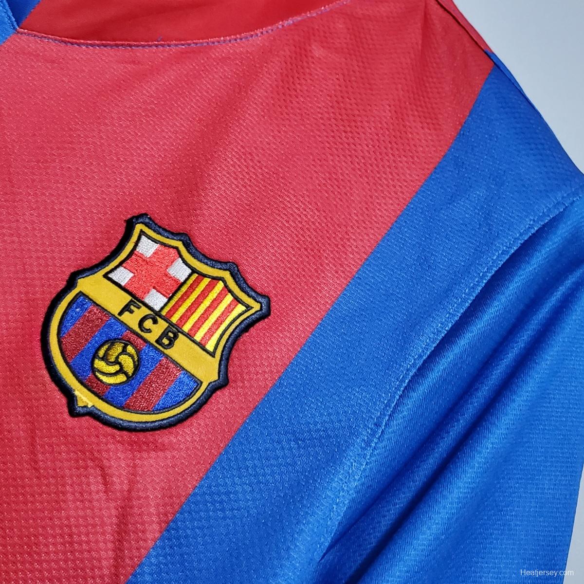 Retro Barcelona 06/07 home Soccer Jersey