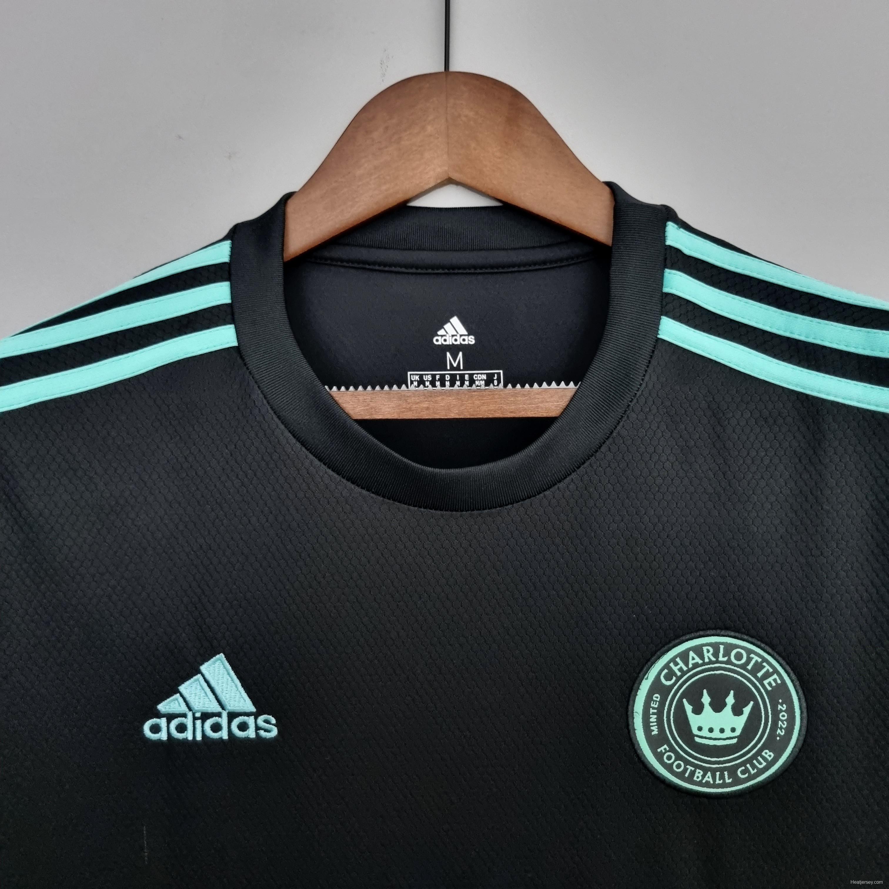 22/23 Charlotte FC Black Soccer Jersey