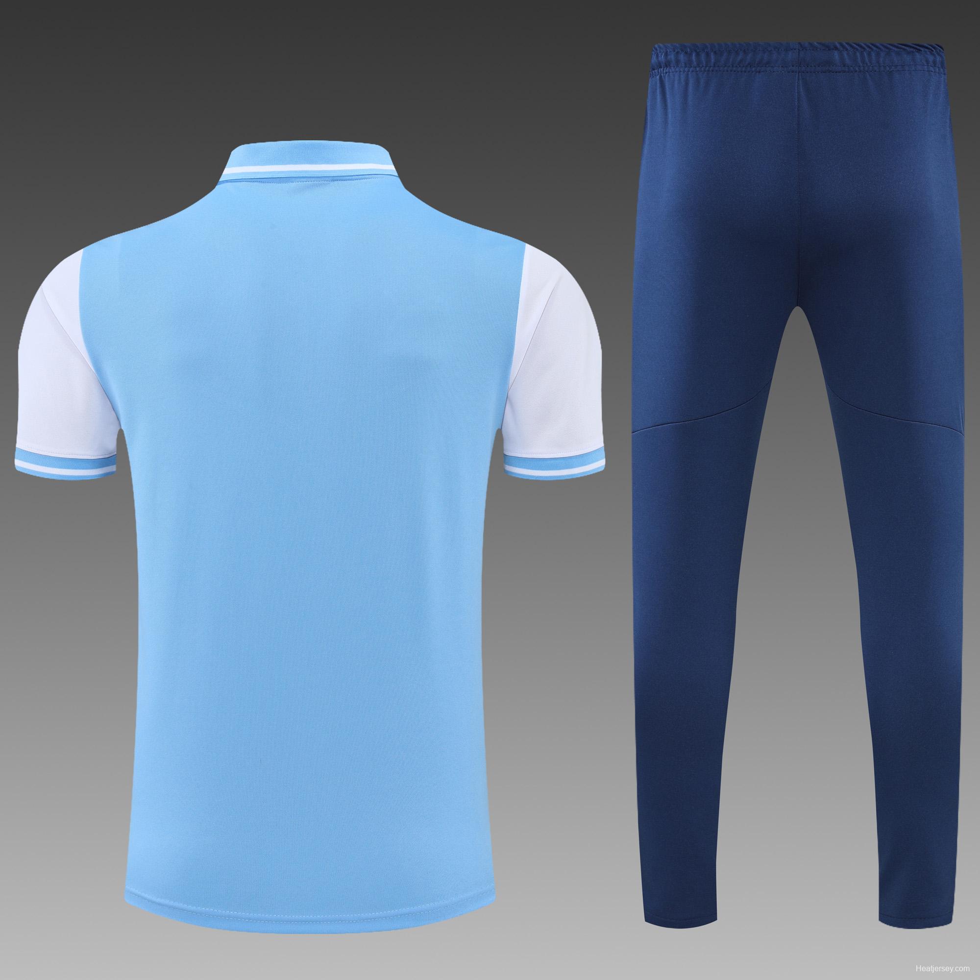 Manchester City POLO kit blue and white (not sold separately)