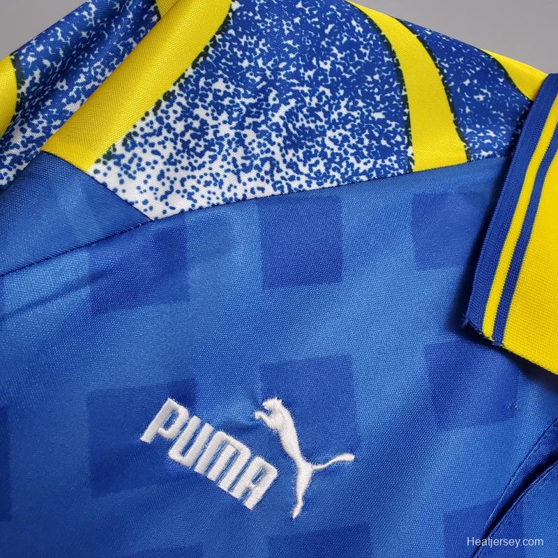 Retro Parma 95/97 Blue Soccer Jersey