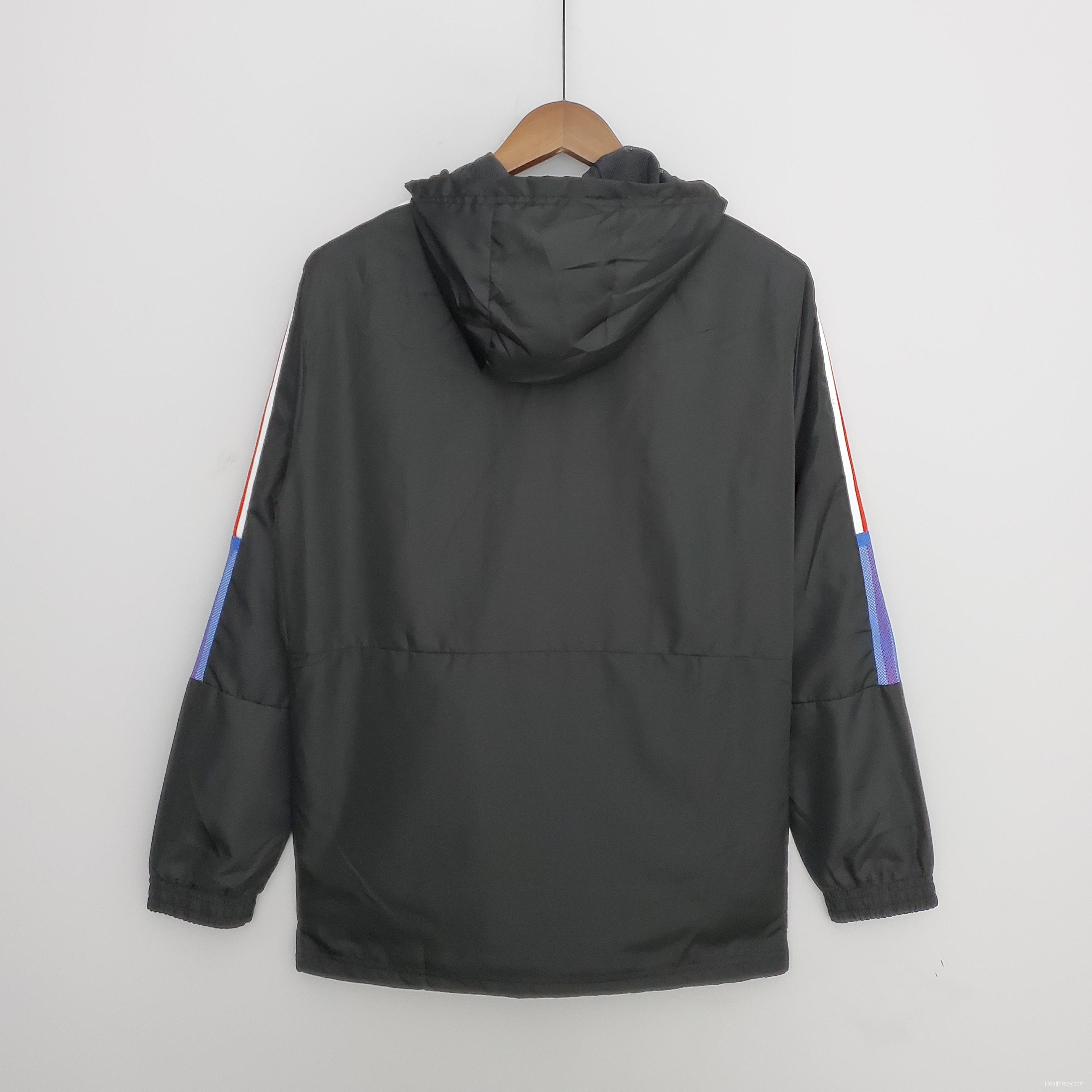 2022 Sao Paulo Windbreaker Black Blue