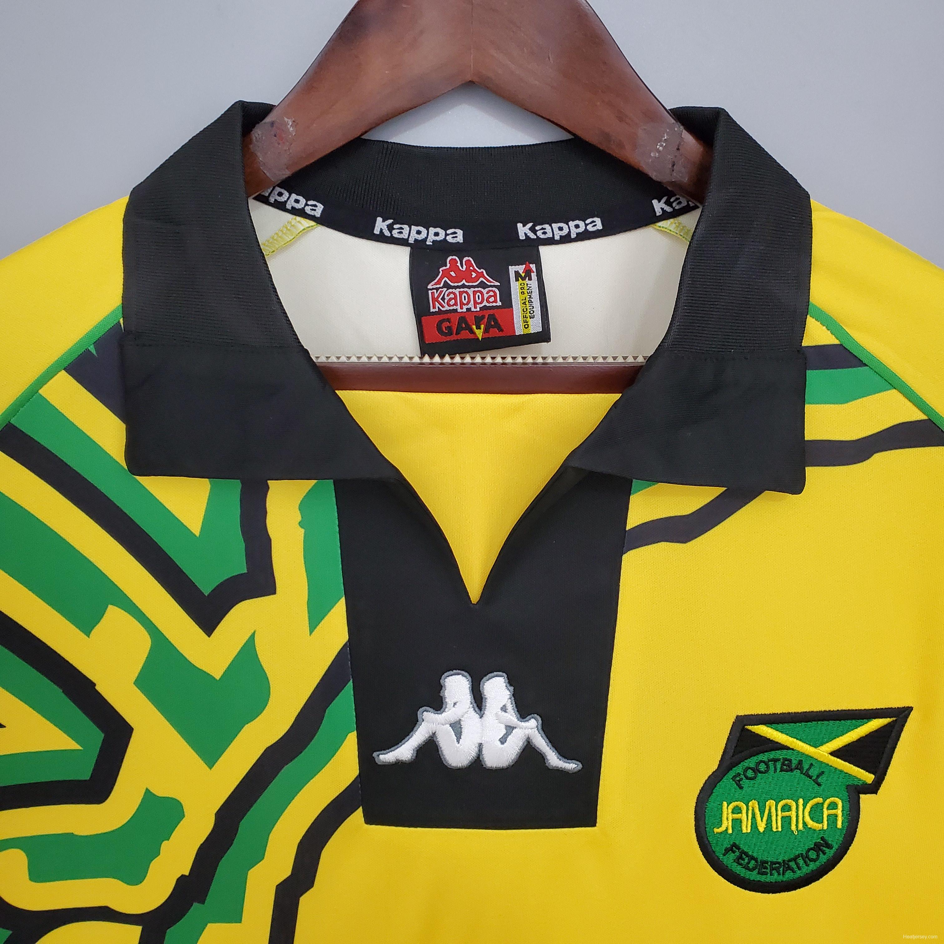 Retro Jamaica 1998 home Soccer Jersey