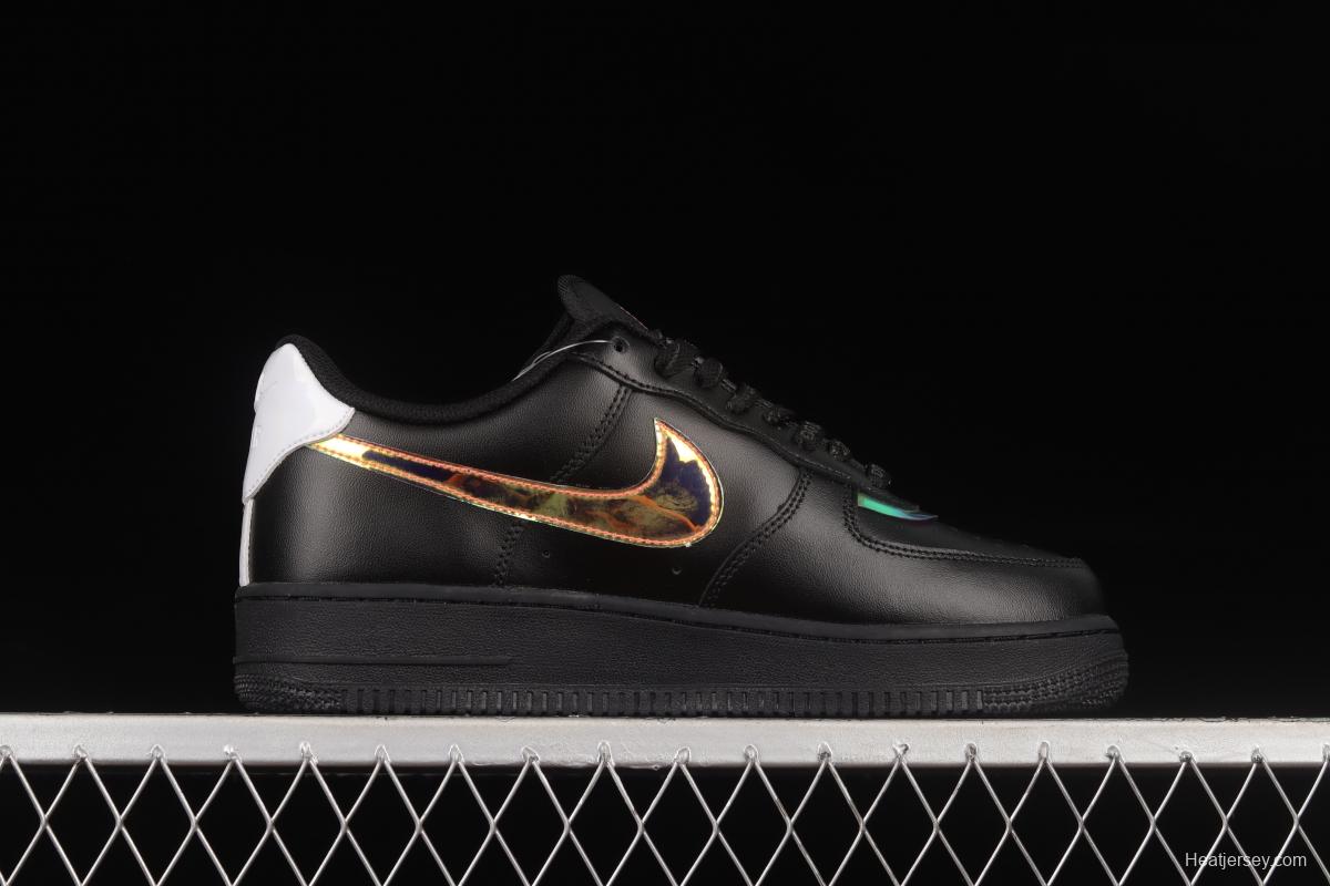 NIKE Air Force 1'07 Low Black Laser Low Top Sports Casual Sneakers DC0710-101