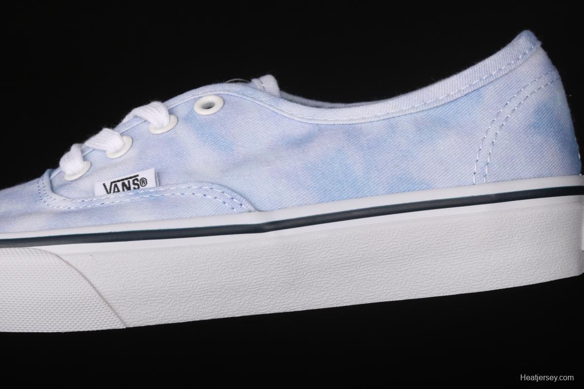 Vans Authentic Lx Vance Milk Blue White Blue low-top Vulcanized Board shoes VN0003B9IWC