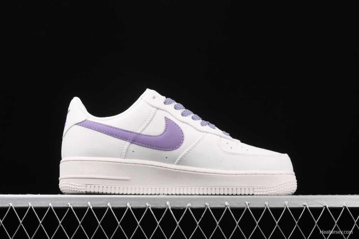 NIKE Air Force 1x07 canvas star low top casual board shoes 315122-600