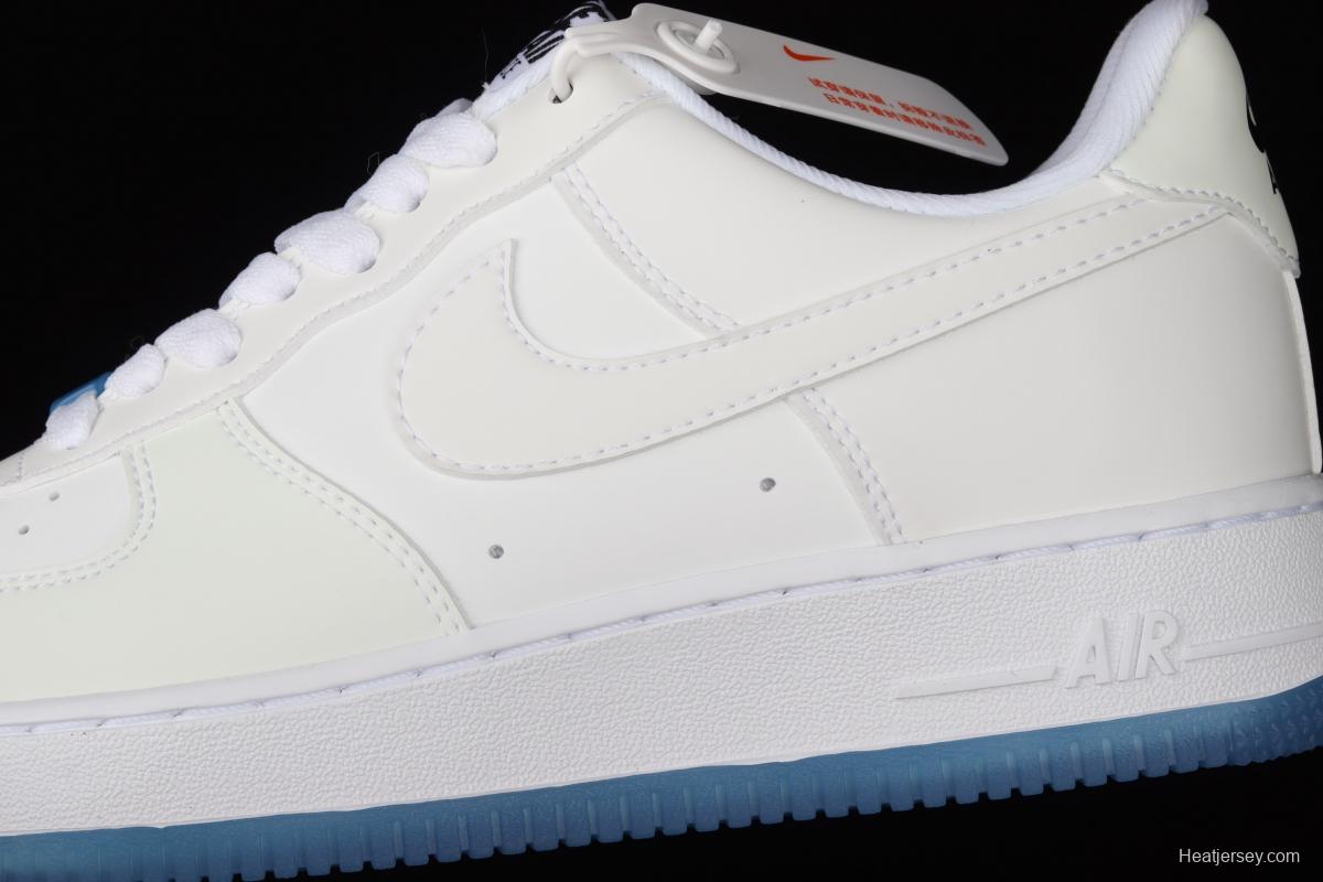 NIKE Air Force 1 purple light discoloration low-top sports leisure board shoes DA8301-100