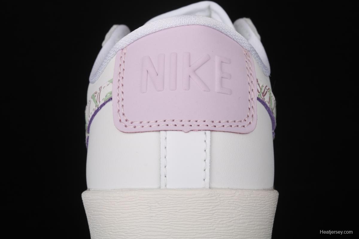 NIKE Blazer Low SE Valentine's Day shallow-cut sole retro classic Blazers leisure sports board shoes CT5750-100