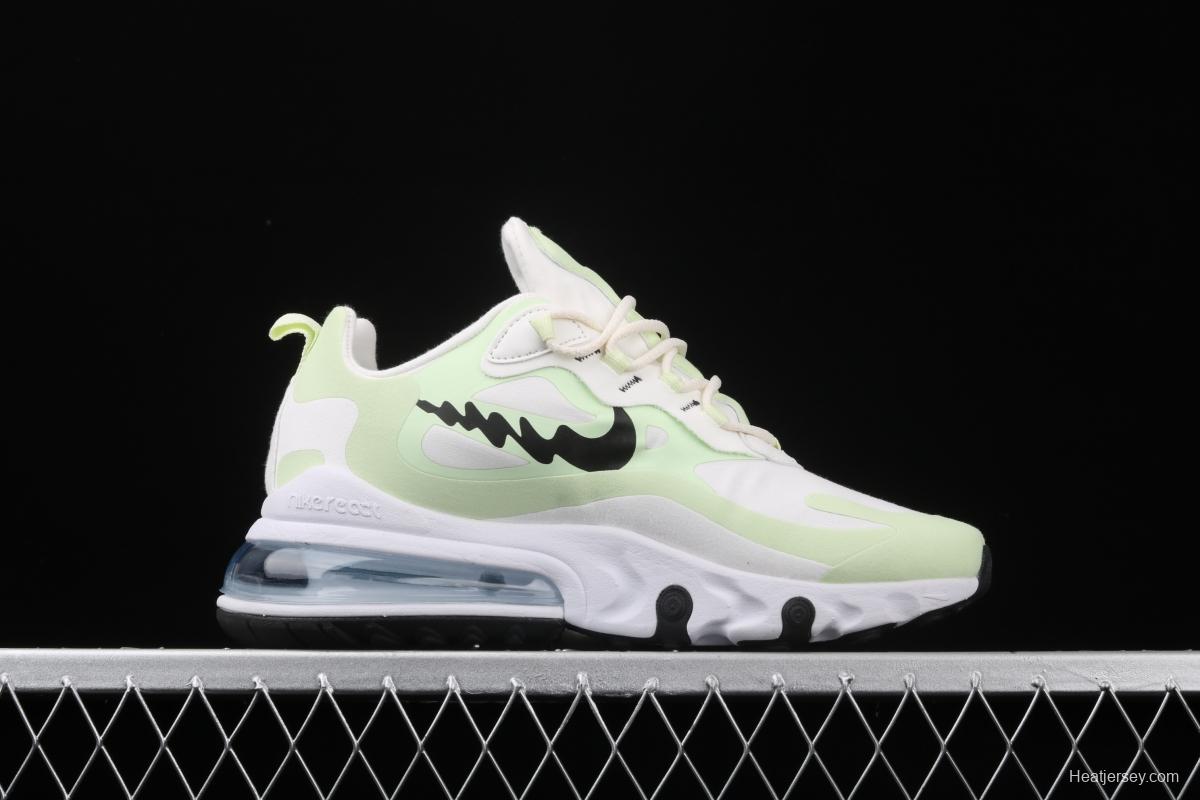 NIKE Air Max 270React Bauhaus new high-frequency mesh function half-palm air cushion cushioning running cloth shoes AO4971-206