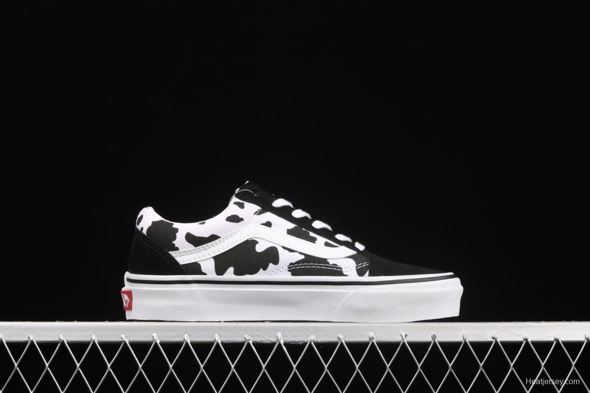 Vans Style 36 Decon SF GD overseas limited black cow graffiti vulcanized skateboard shoes VN0A40E5NNA