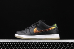 NIKE DUNK Low Pro SB Motorcycle Helmet chameleon gradual hook crystal bottom casual board shoes 304292-091