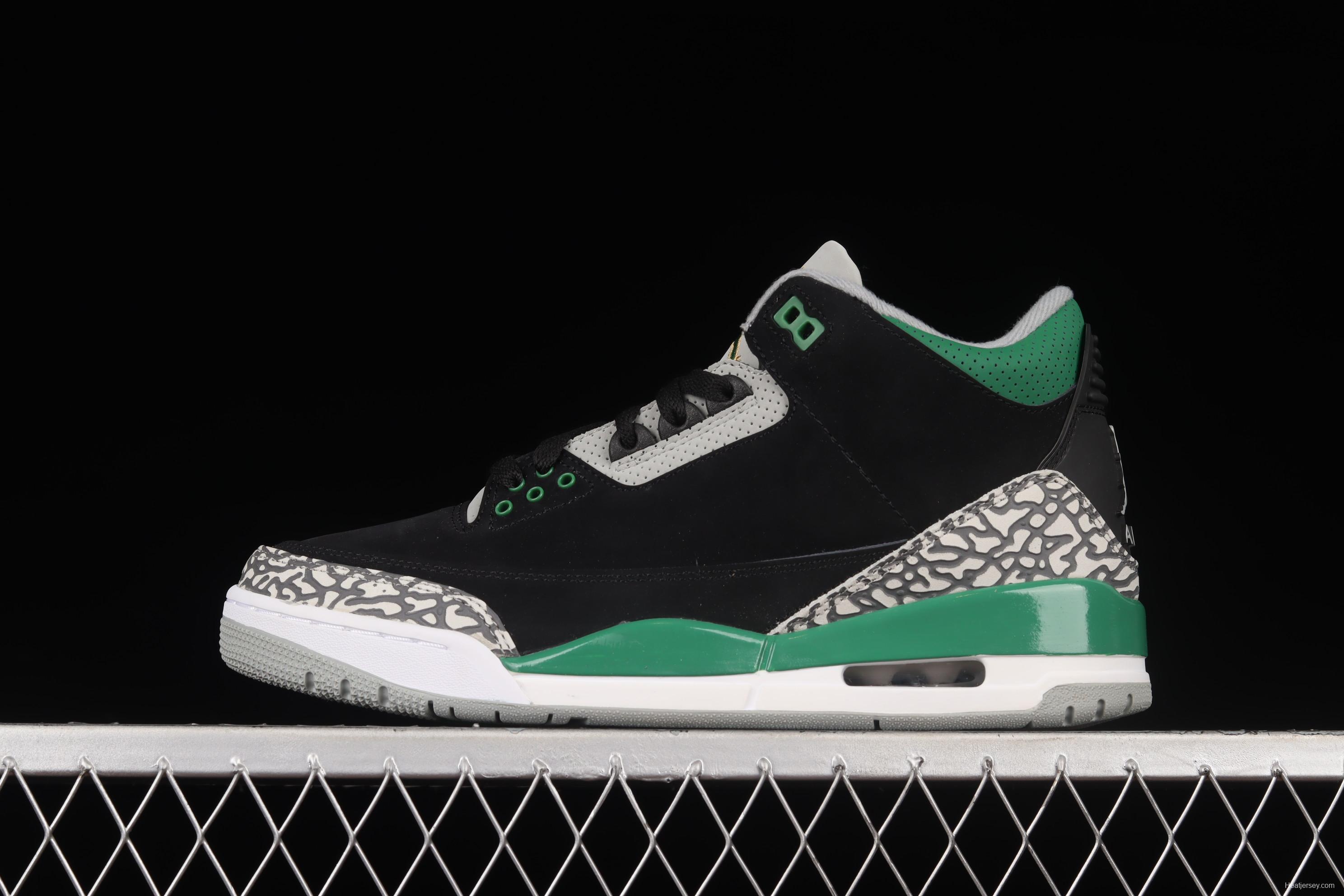 Air Jordan 3 Retro Racer Blue AJ3 Joe 3 Black Green CT8532-030