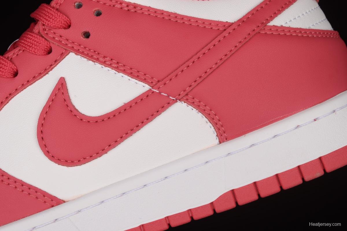 NIKE DUNK Low Raspberry Red raspberry red SB buckle rebound fashion casual board shoes DD1503-111,