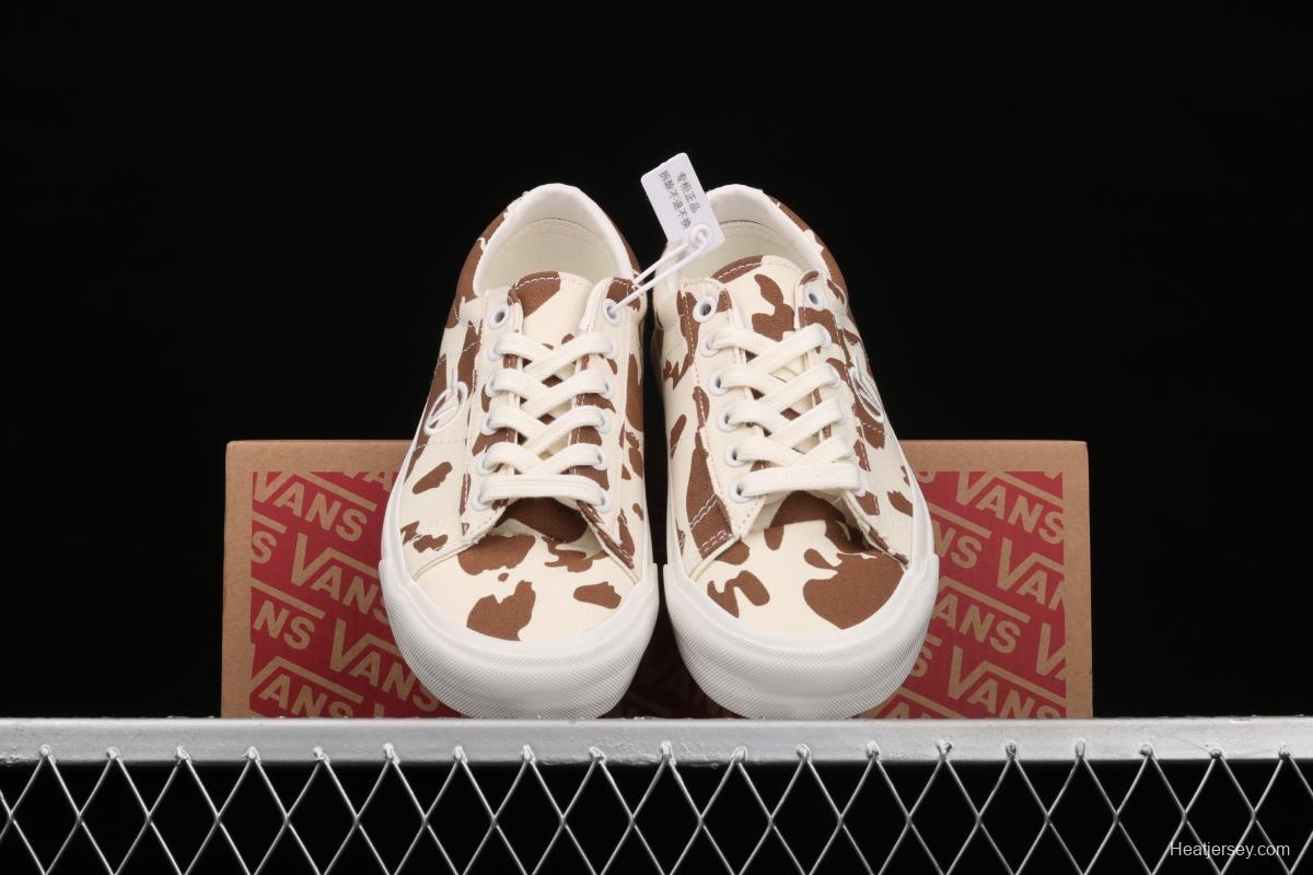 Vans Sid DX Vance brown cow striped Anaheim canvas board shoes VN0A4BTX41A