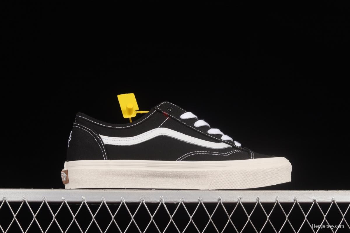 Vans Old Skool Tapered PEACEMINUSONE classic black and white small head low-top casual shoes VN0A54F41KP