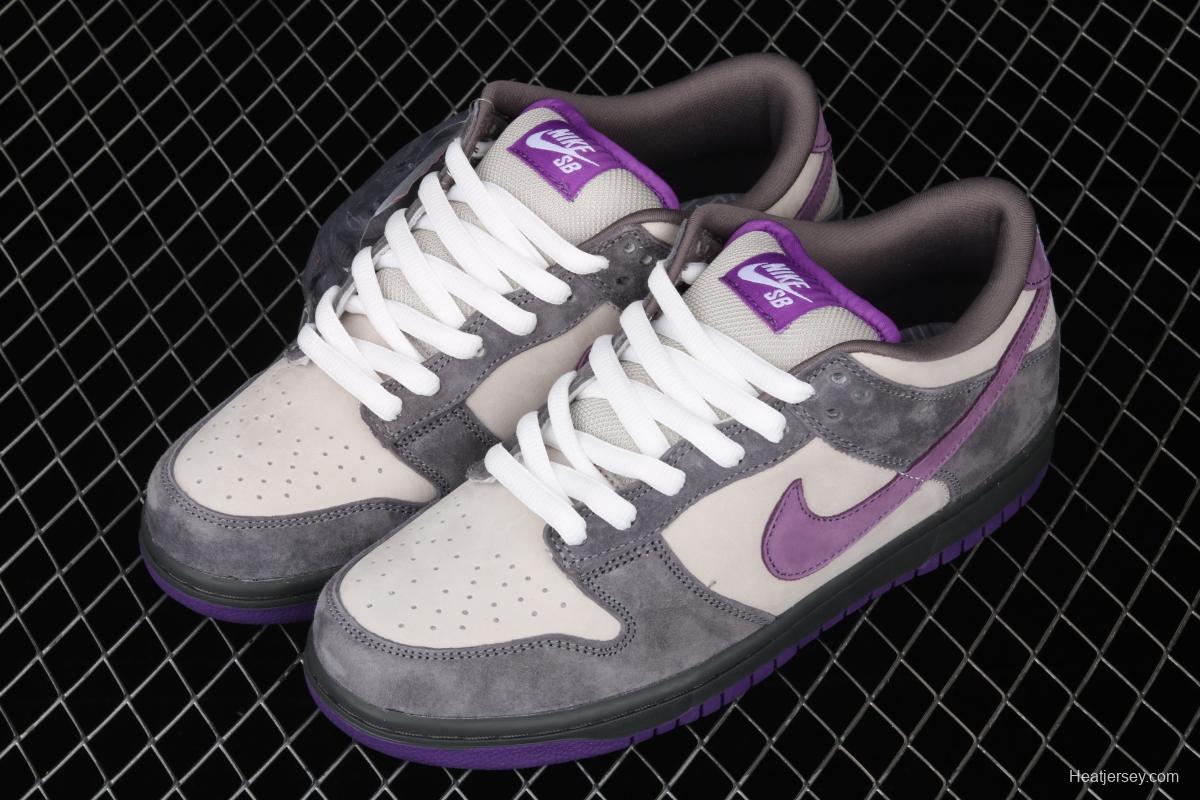 NIKE DUNK Low Pro SB Purple Pigeon purple pigeon leisure sports skateboard shoes 304292-051