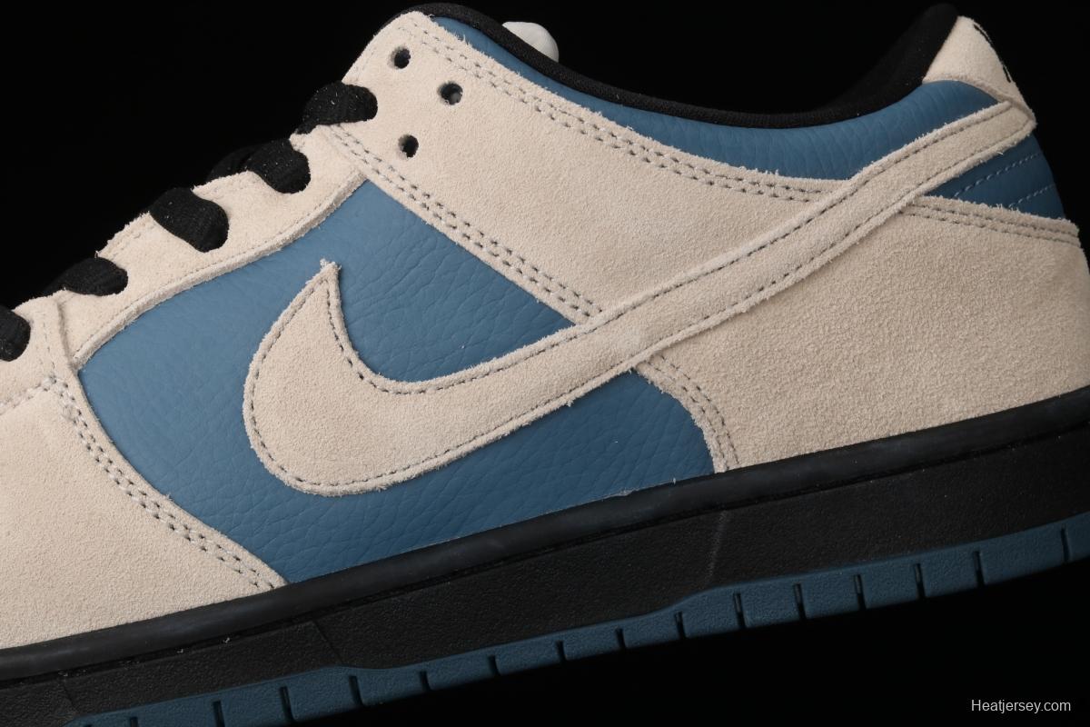 NIKE DUNK Low SB Pro blue and white dunk series low side leisure sports skateboard shoes BQ6817-200