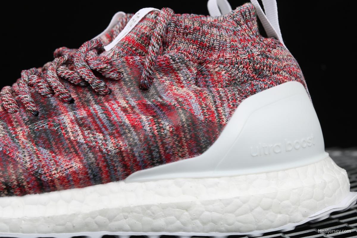 Adidas Ultra Boost Mid functional sock cover running shoes BY2592