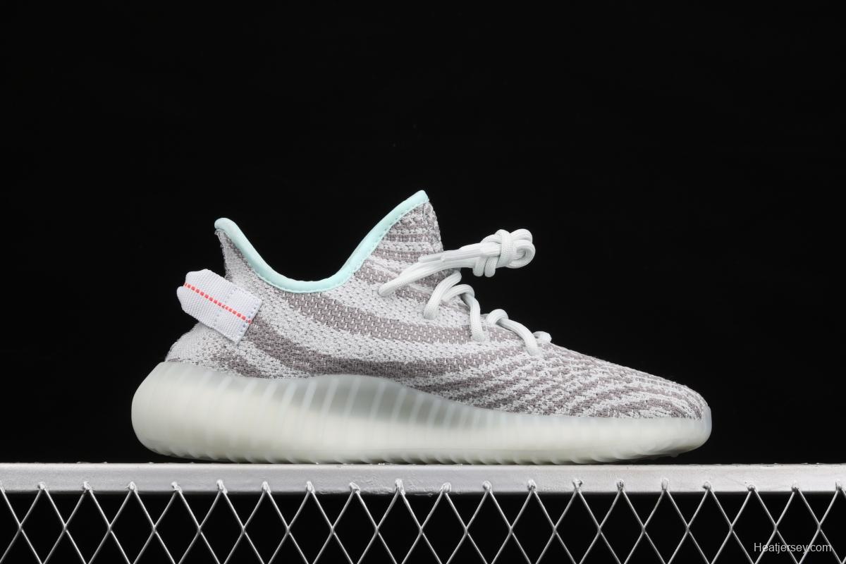 Adidas Yeezy 350V2 Real Boost Basf B37571 Darth Coconut 350 second generation combustible ice blue zebra BASF popcorn