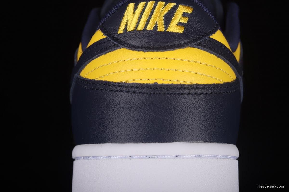 NIKE SB DUNK Low Michigan Michigan color buckle broken backboard fashion casual board shoes DD1391-700