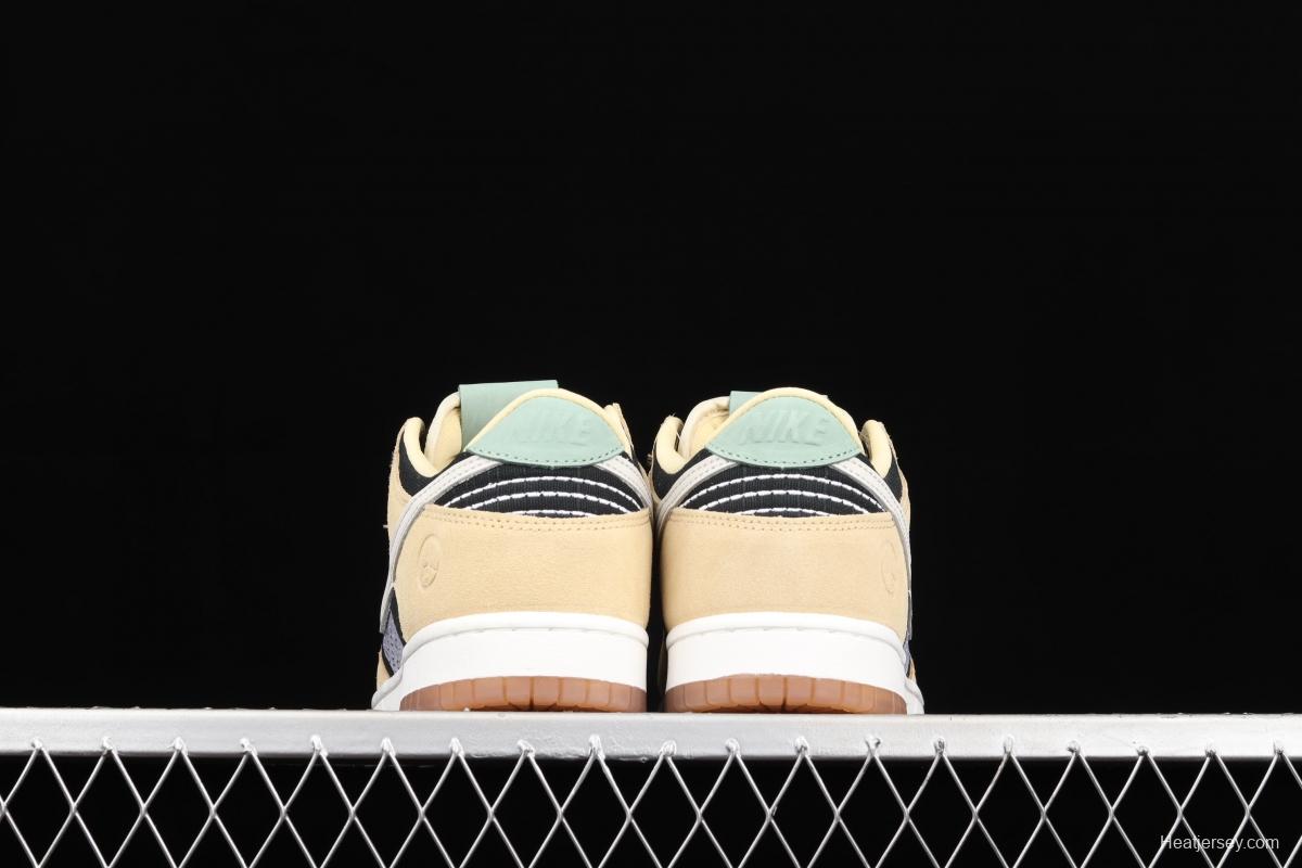 NIKE SB Low DUNK Rooted in Peace embroidery earth color limited low-top skateboard shoes DJ4671-294