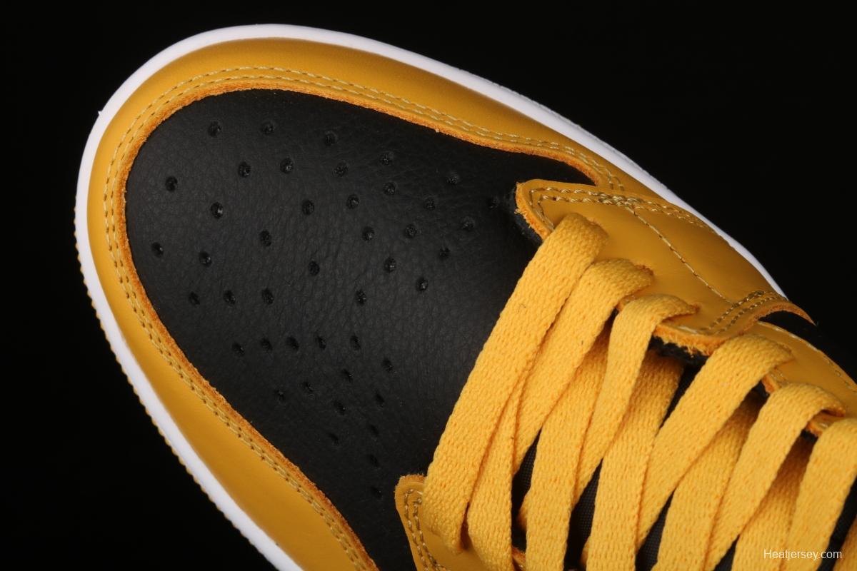 Air Jordan 1 High OG Pollen black and yellow 555088-701