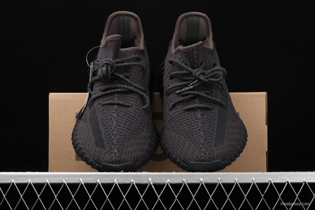 Adidas Yeezy 350 Boost V2 FU9006 Darth Coconut 350 second Generation Black Angel Color BASF Boost original