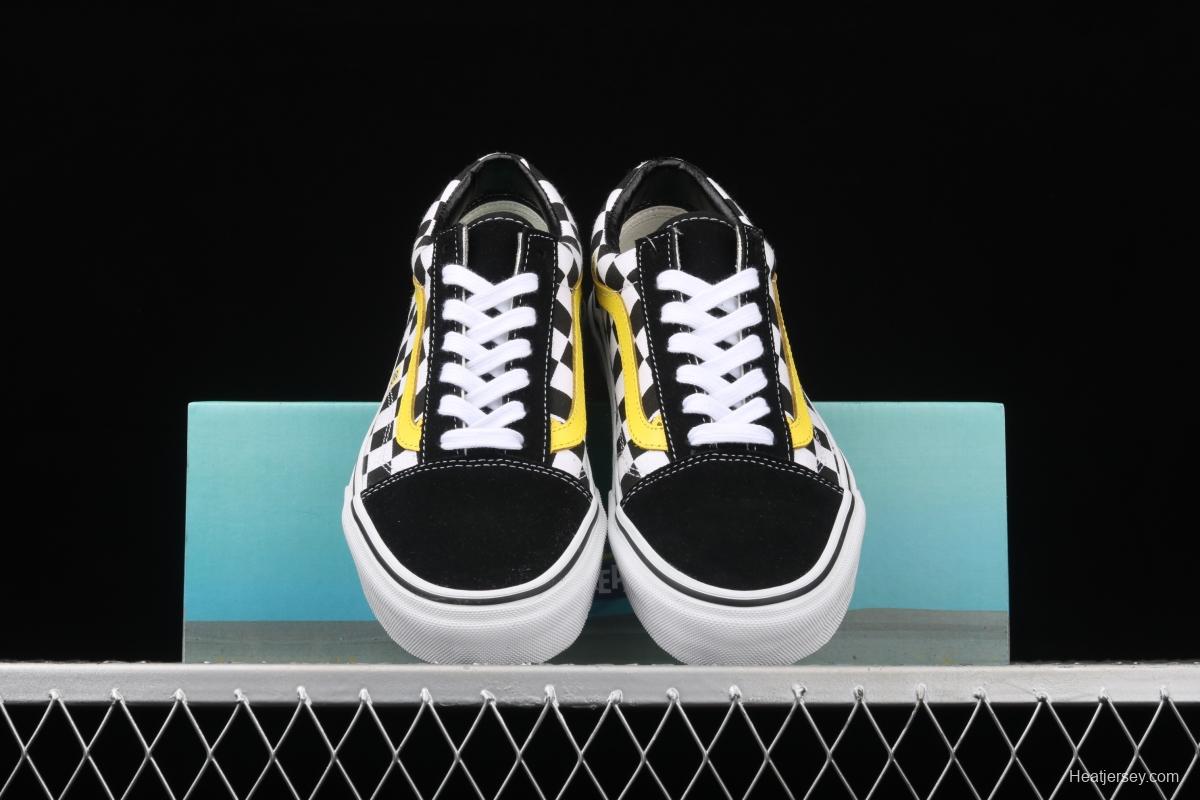 SpongeBob x Vans Old Skool co-signed VN0A38G19EK low-top casual board shoes.