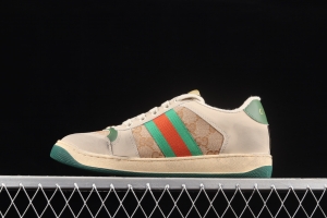 Gucci Distressed Screener Sneaker Gucci classic dirty shoes