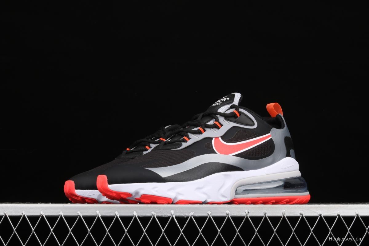 NIKE Air Max 270React new high-frequency mesh hollowing out function half-palm air cushion running shoes CT1646-001