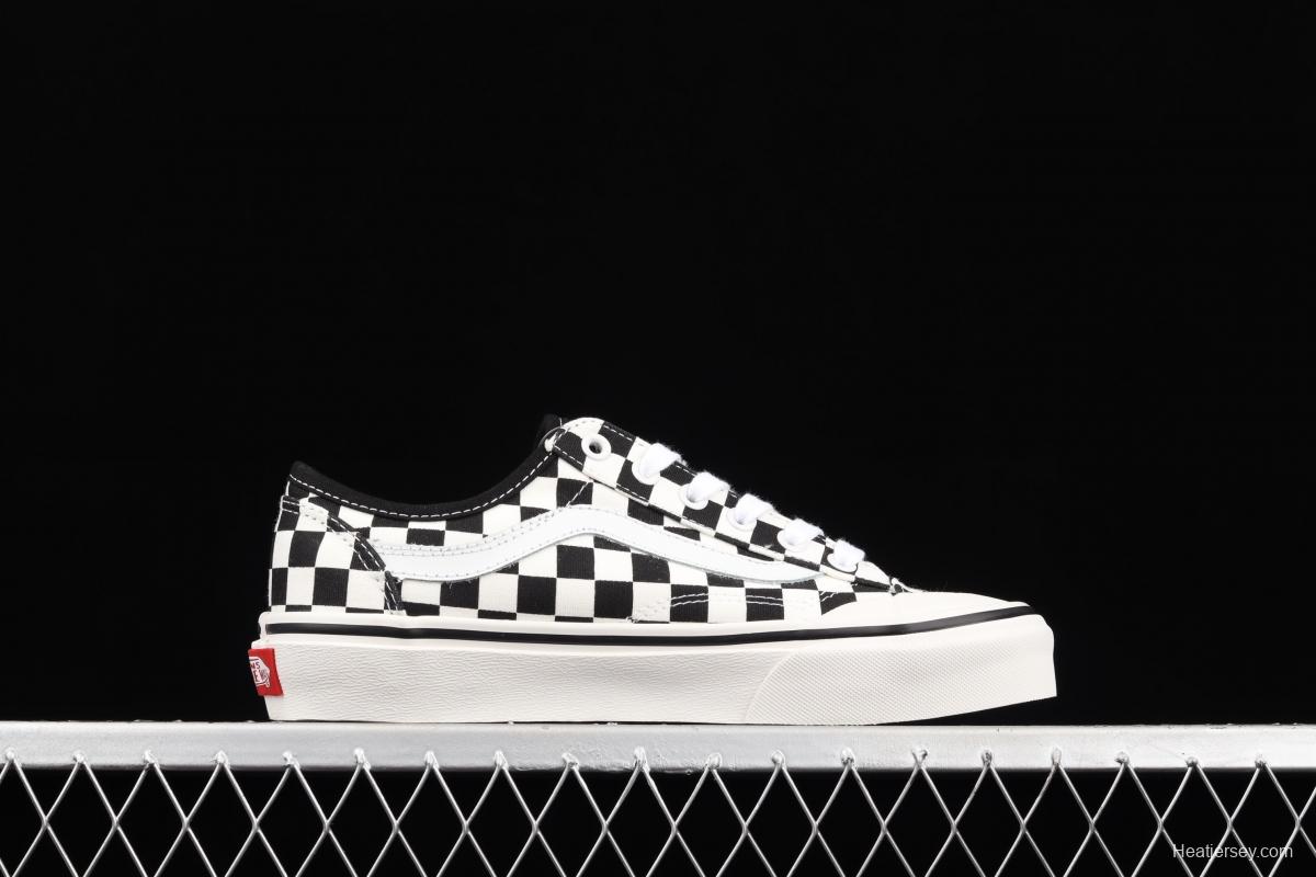 Vans Style 36 Decon SF modified PEACEMINUSONE small head half-moon Baotou checkerboard casual board shoes VN0A3MVL01U