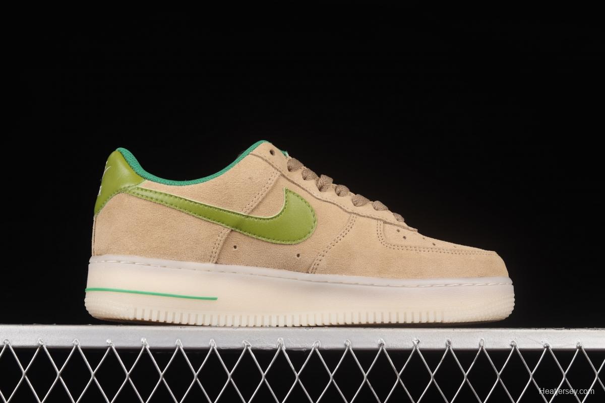 NIKE Air Force 11407 Low Cactus Desert Cactus Dark low-top Leisure Board shoes CV1755-100