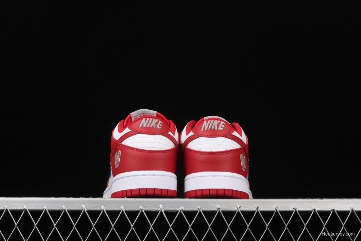 NIKE SB DUNK Low Valentine's Day Valentine's Day Limited gift box dunk series low side leisure sports skateboard shoes DD1391-003