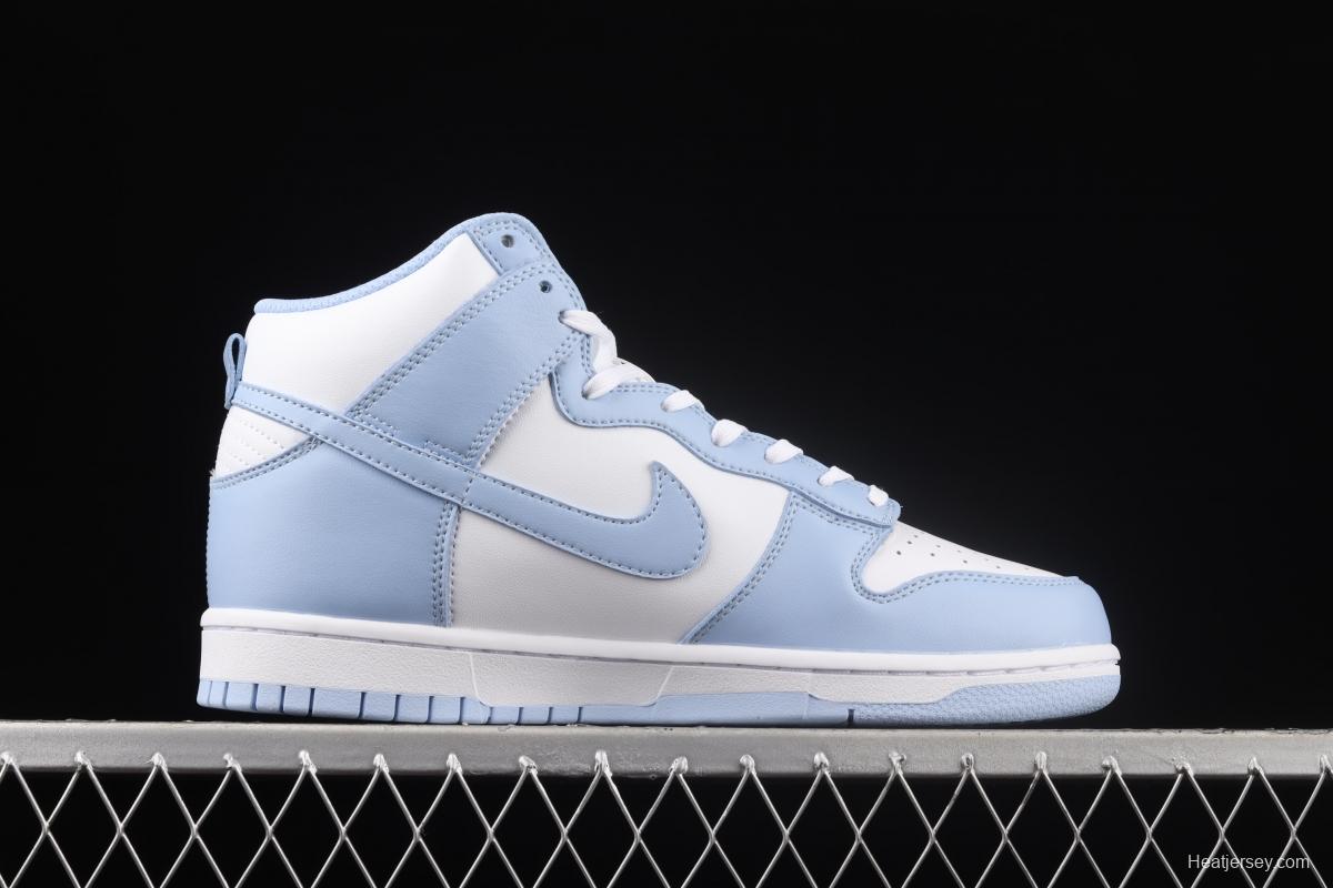 NIKE SB DUNK High North Carolina blue SB rebound high upper shoes DD1869-107,