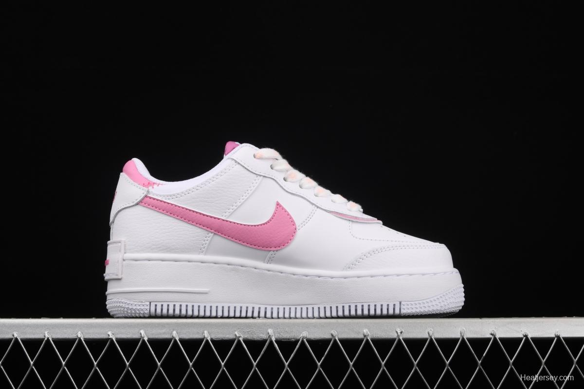 NIKE Air Force 1 ShAdidasow light weight heightened low-top 100-top board shoes CI0919-102