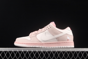 Staple x NIKE SB DUNK Low Pigeon co-model front layer white pigeon SB buckle broken rebounds fashion leisure board shoes BV1310-012