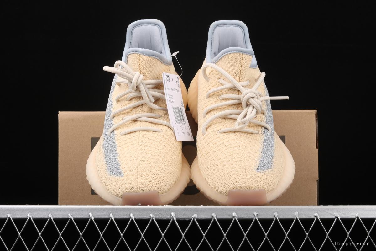 Adidas Yeezy Boost 350V2 Linen FY5158 Darth Coconut 350 second generation flax full star