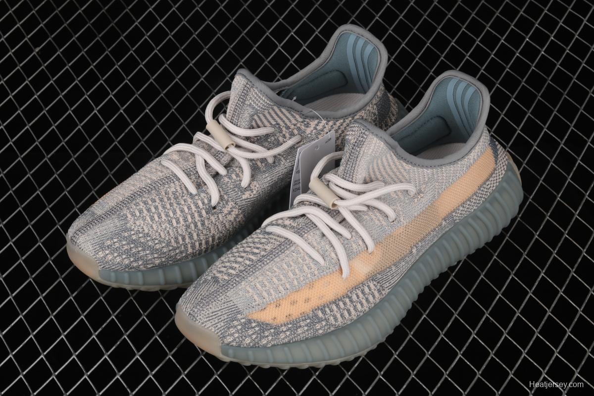 Adidas Yeezy Boost 350 V2 Israfil FZ5421 Darth Coconut 350 second Generation Silver Blue Angel Color BASF Popcorn