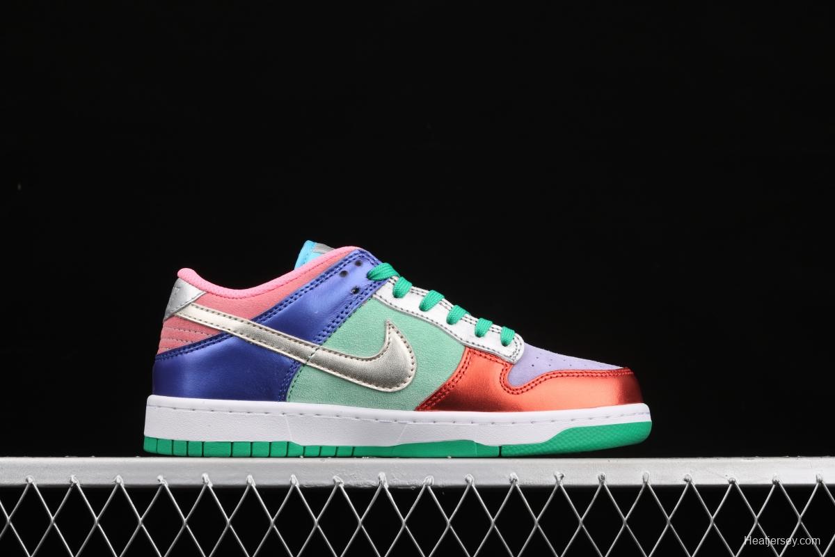 NIKE SB DUNK Low SE Candy Egg 2.0 candy mandarin duck dunk series low side leisure sports skateboard shoes DN0855-600