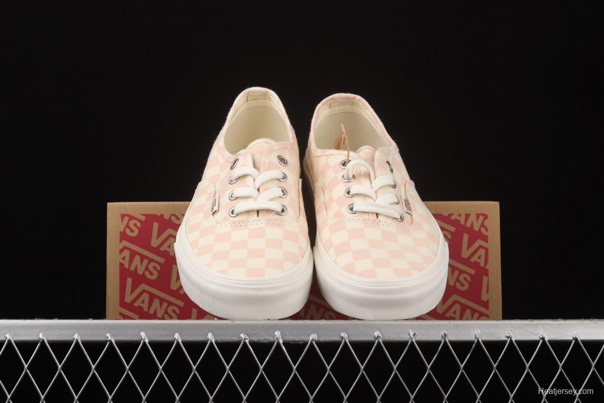 Vans Authentic classic Anna Heim Pearl Chess Chess Lattice low upper board shoes VN0A5HZS9FP