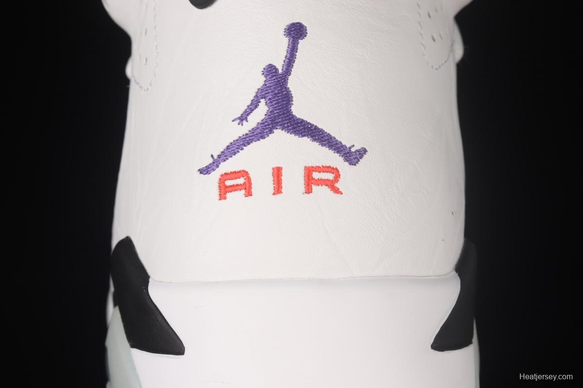 Air Jordan 6 FLINT flint ultraviolet basketball shoes CI3125-100