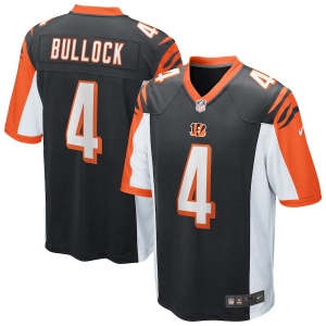 Men's Randy Bullock Black Player Limited Team Jersey