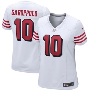 Women's Jimmy Garoppolo White Alternate Player Limited Team Jersey