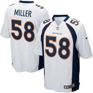 Youth Von Miller White Player Limited Team Jersey