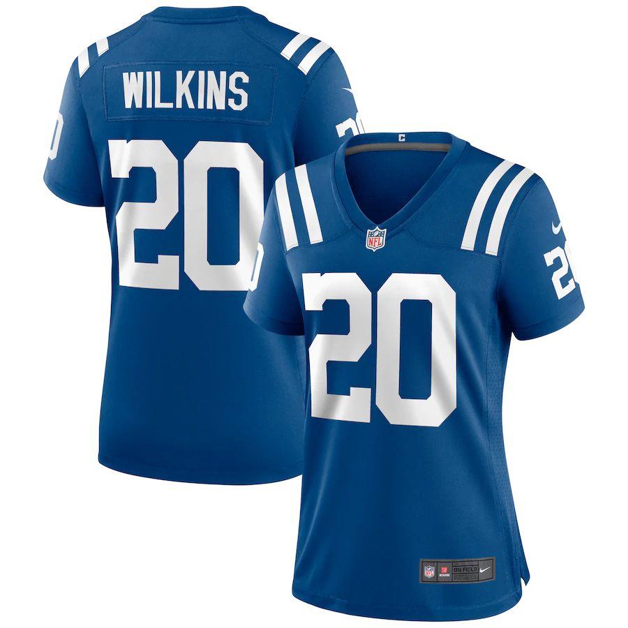 Women's Jordan Wilkins Royal Player Limited Team Jersey