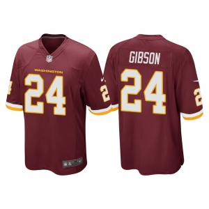 Men's #24 Antonio Gibson Burgundy Player Limited Team Jersey