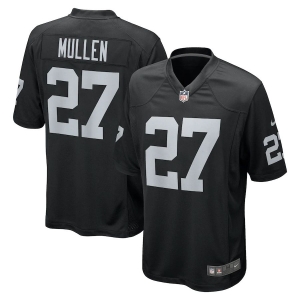 Men's Trayvon Mullen Black Player Limited Team Jersey