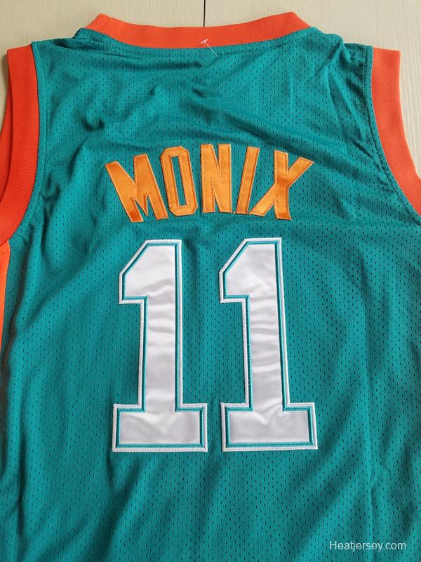 Flint Tropics 11 Ed Monix Basketball Jersey Semi Pro Team