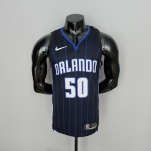 75th Anniversary Anthony#50 Orlando Magic Black NBA Jersey