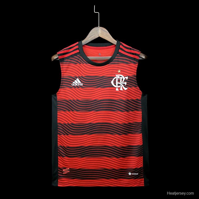 22/23 Flamengo Home Vest  Soccer Jersey